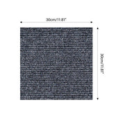 Splicing Block Floor Mat Self-adhesive Floor 30cm X 30cm Dark Gray 1 Piece ,not Shipped On Weekends