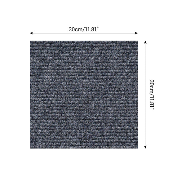 Splicing Block Floor Mat Self-adhesive Floor 30cm X 30cm Dark Gray 1 Piece ,not Shipped On Weekends
