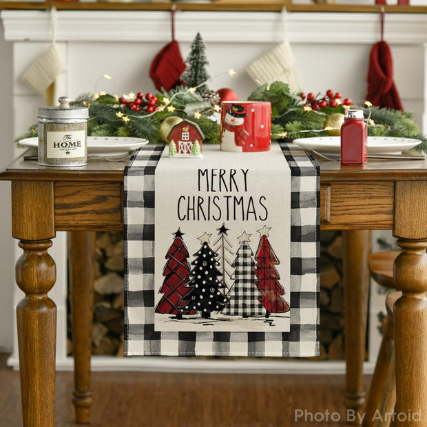Seasonal Winter Holiday Kitchen Dining Table Decoration