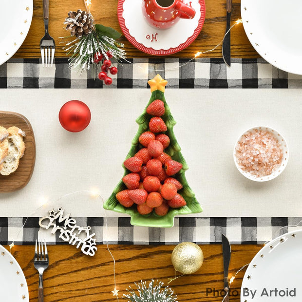 Seasonal Winter Holiday Kitchen Dining Table Decoration
