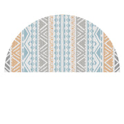 Semicircular Floor Mat Bathroom Non-slip Carpet