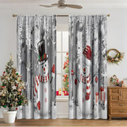 3D Digital Printed Christmas Curtains