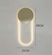 Simple And Light Luxury Living Room Dining Room Wall Lamp