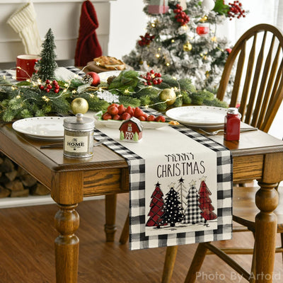 Seasonal Winter Holiday Kitchen Dining Table Decoration